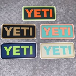 Yeti stickers